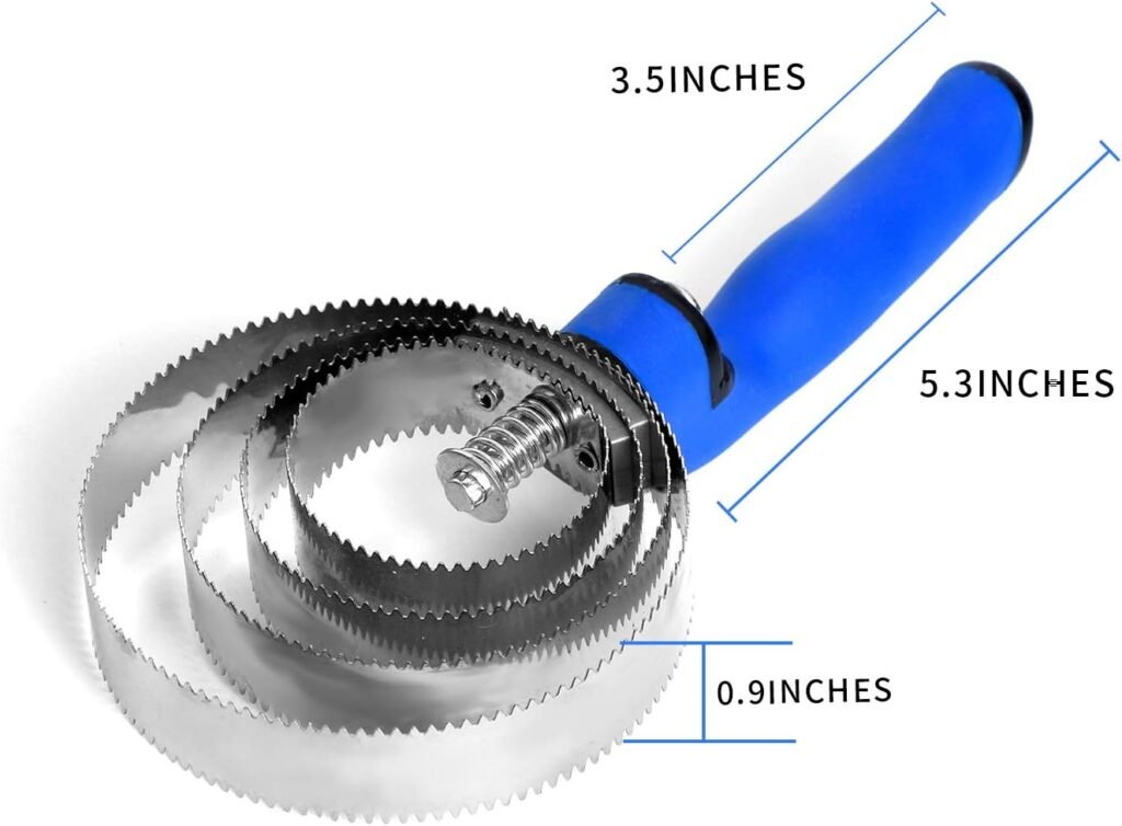 2 pack Reversible Stainless Steel Curry Comb with Soft Touch Grip