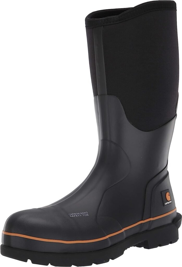 Carhartt Mens 15 Waterproof Rubber Pull-on Nano Safety Toe Cmv1451 Knee High Boot