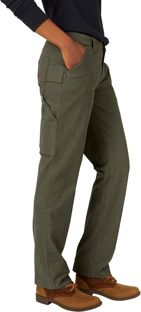 Dickies Womens Relaxed Straight Carpenter Duck Pant