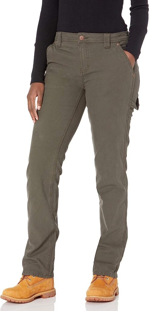 Dickies Womens Relaxed Straight Carpenter Duck Pant