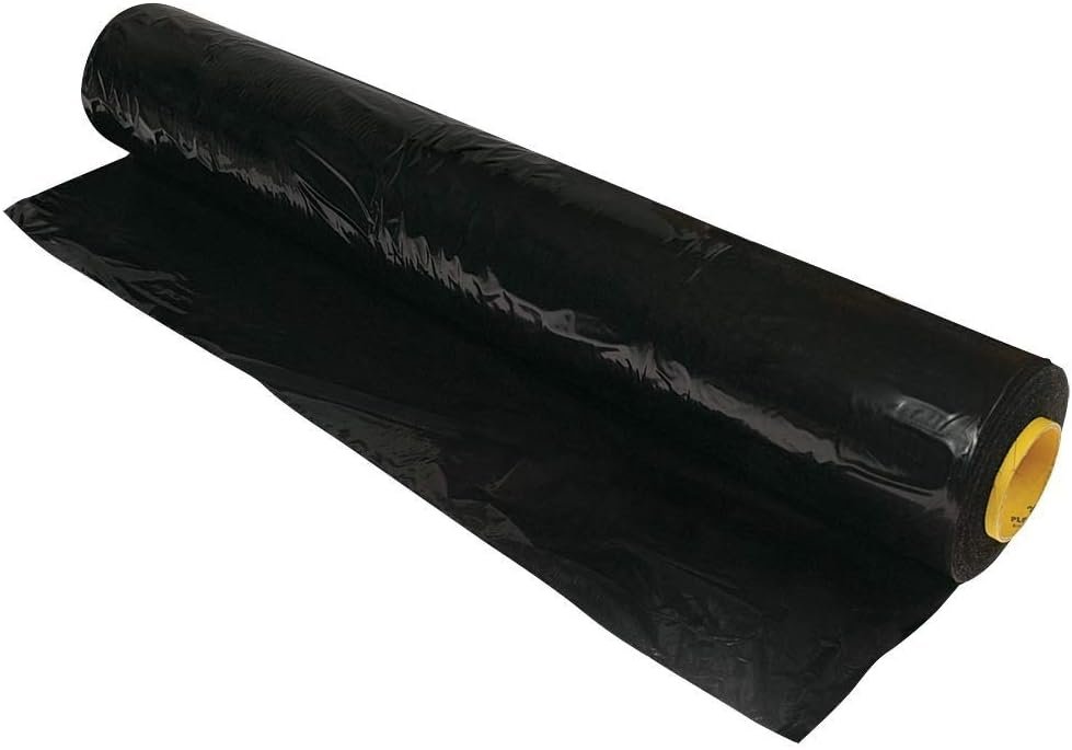 Farm Plastic Supply 1.5 mil Black Plastic 4 x 1000 (4)