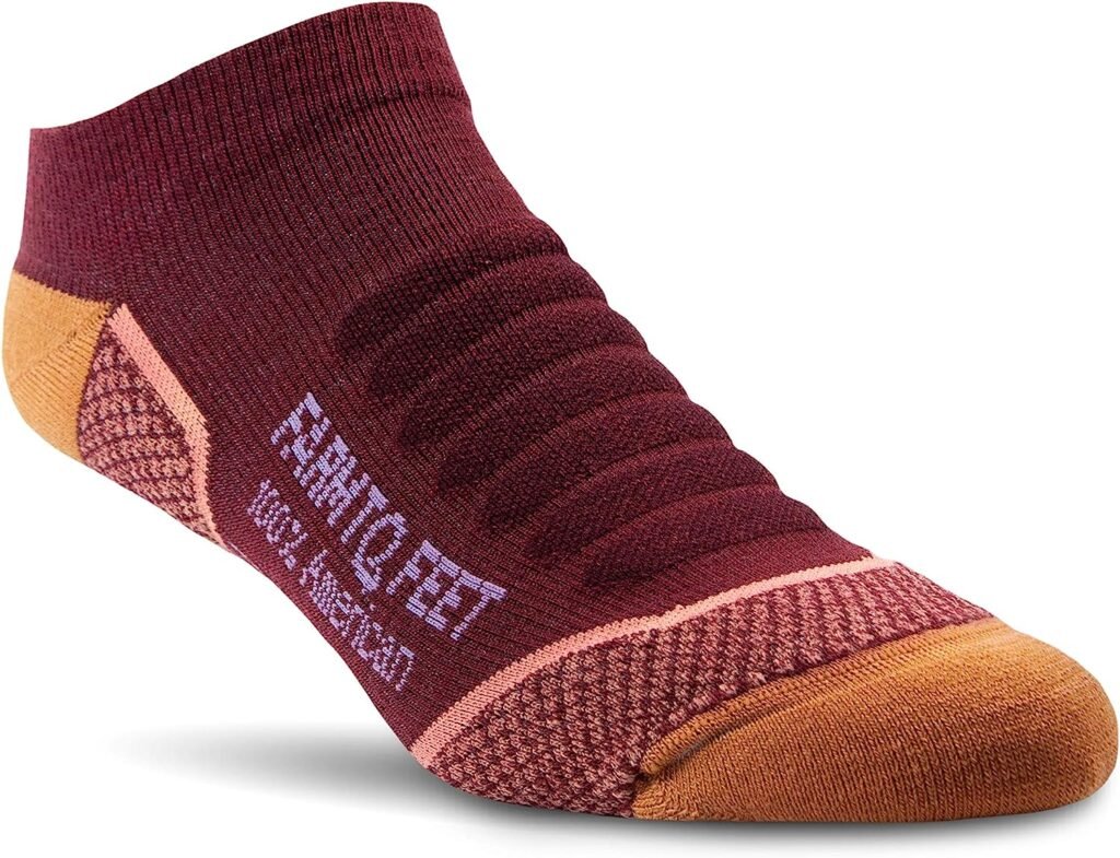 Farm to Feet Damascus Lightweight Technical Low Merino Wool Socks