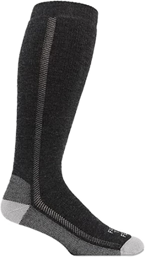 Farm to Feet Mens Ansonville Mid-Weight Solid Wader Over The Calf Socks