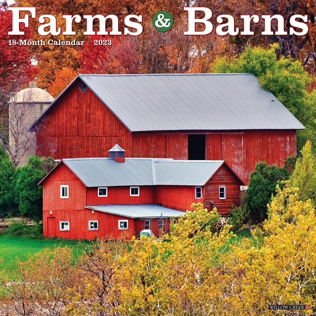 Farms  Barns 2023 Wall Calendar