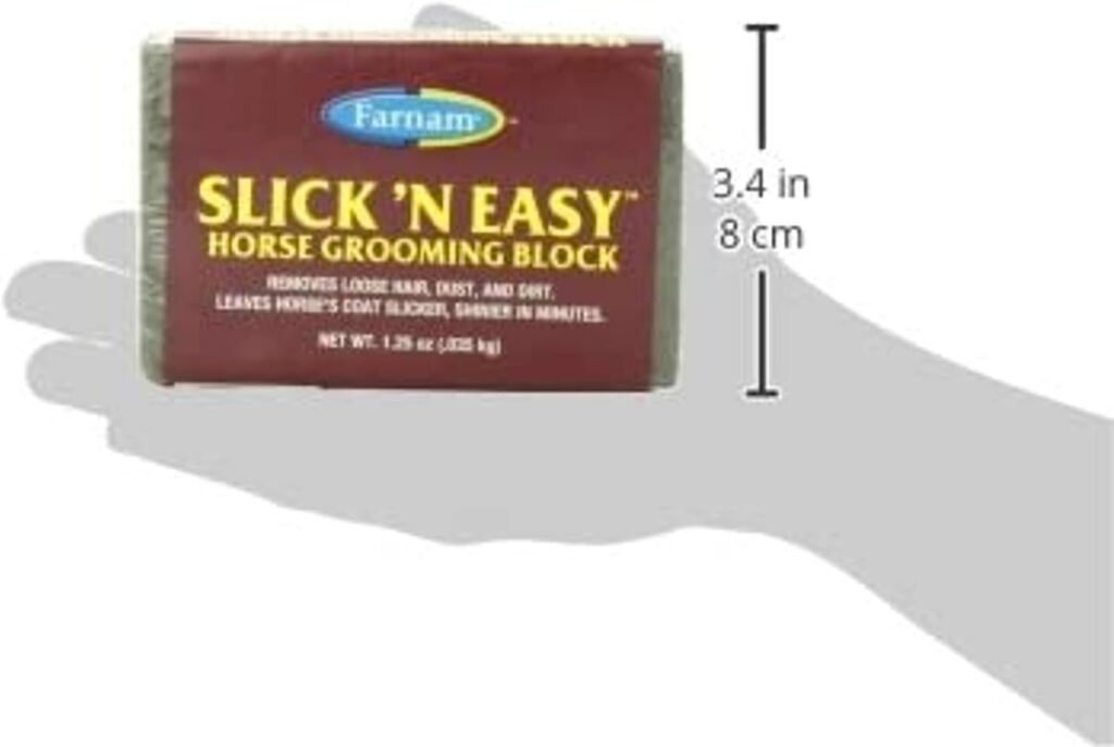 Farnam Slick N Easy Horse Grooming Block