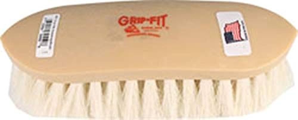 Grip Fit Grooming Brush - #50 Soft Natural Bleached Tampico