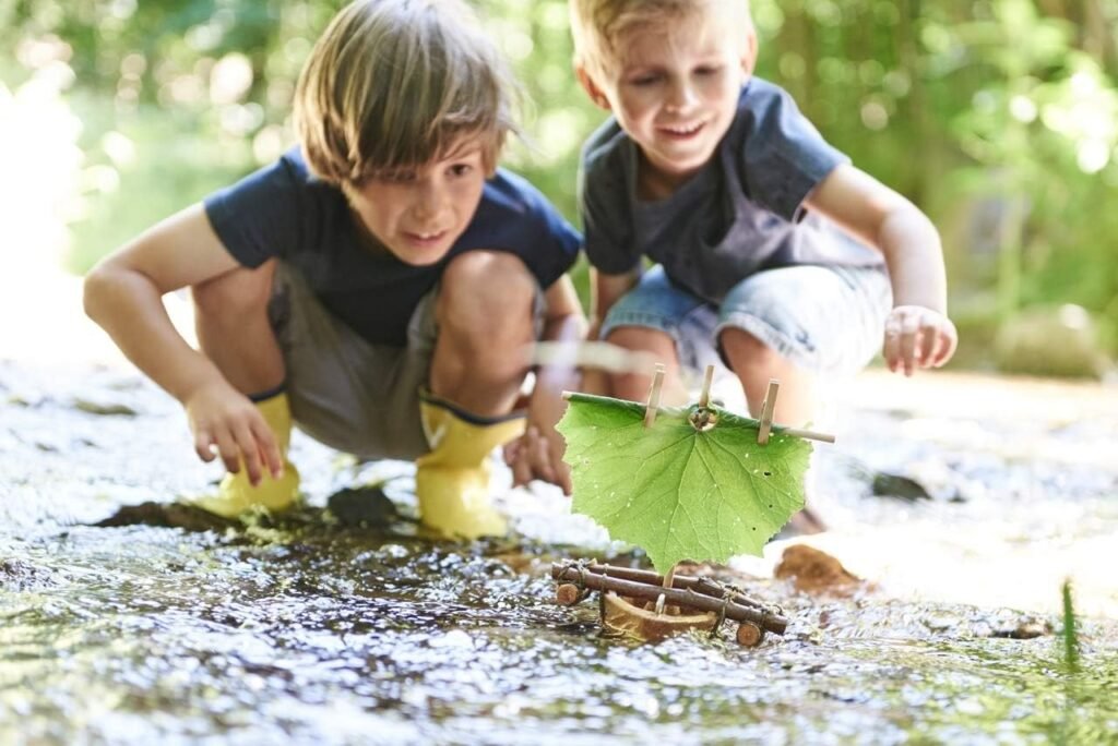 HABA Terra Kids Cork Boat - Easy to Assemble and Upgrade with Materials Found in Nature