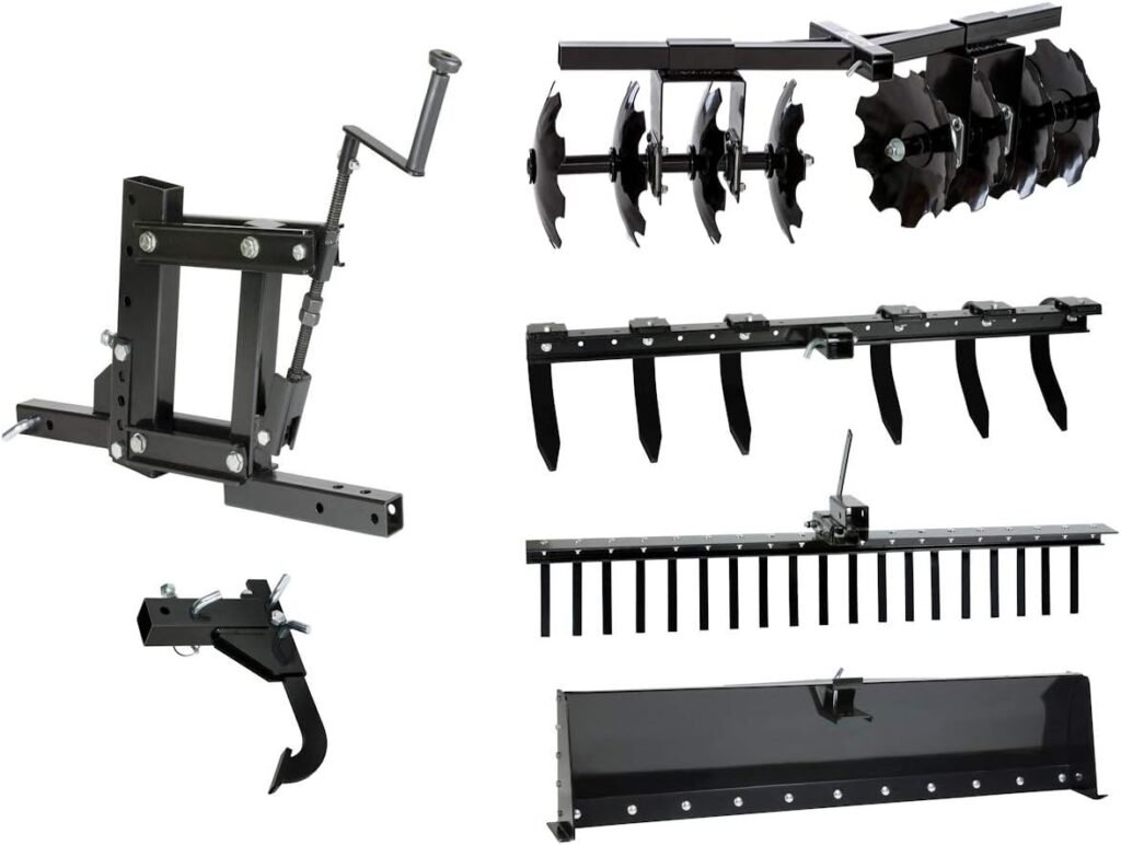 MotoAlliance Impact Implements Pro 6-Piece Agricultural Kit System for ATV, UTV,  Tractors