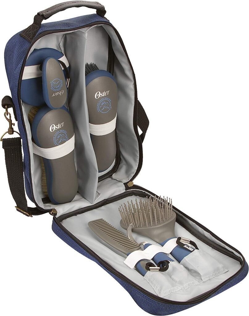 Oster Equine Care Series 7-Piece Horse Grooming Kit