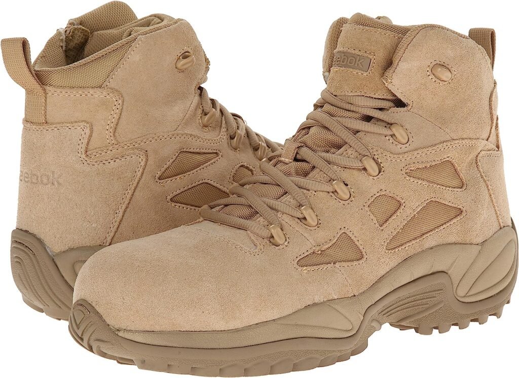 Reebok Work Mens Rapid Response RB8678 Safety Boot,Black