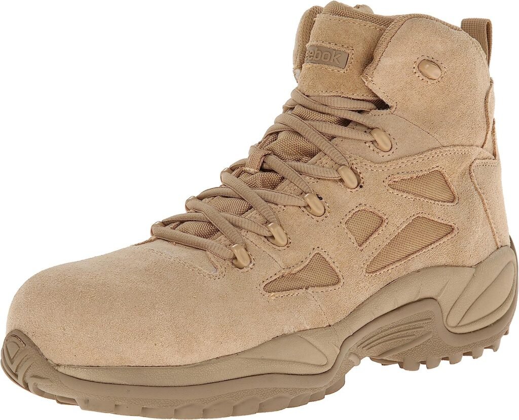 Reebok Work Mens Rapid Response RB8678 Safety Boot,Black