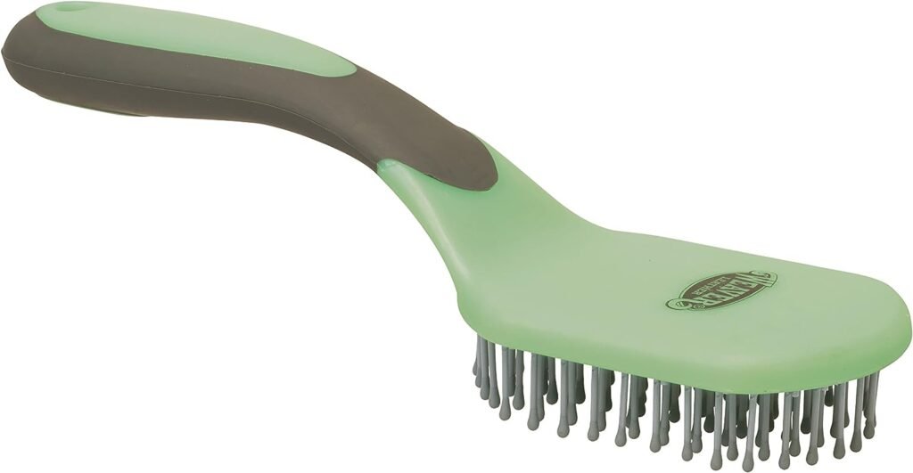 Weaver Leather Mane and Tail Brush, Mint/Gray